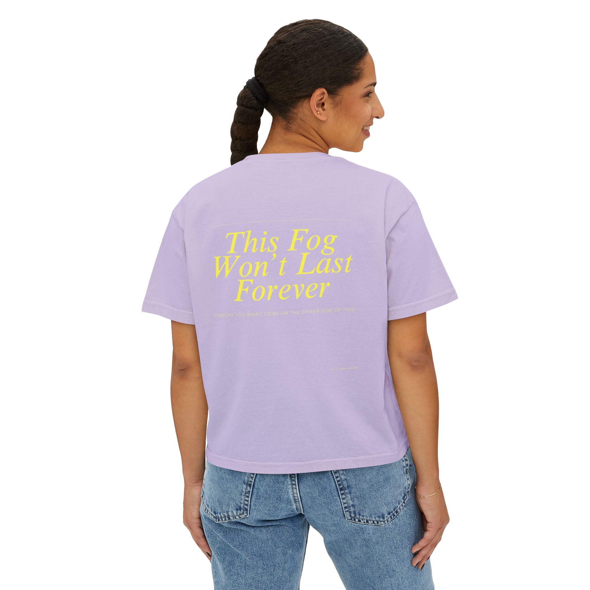 "Head in the Cloud" Crop Tee - Limited Edition by The Chemo Queens™