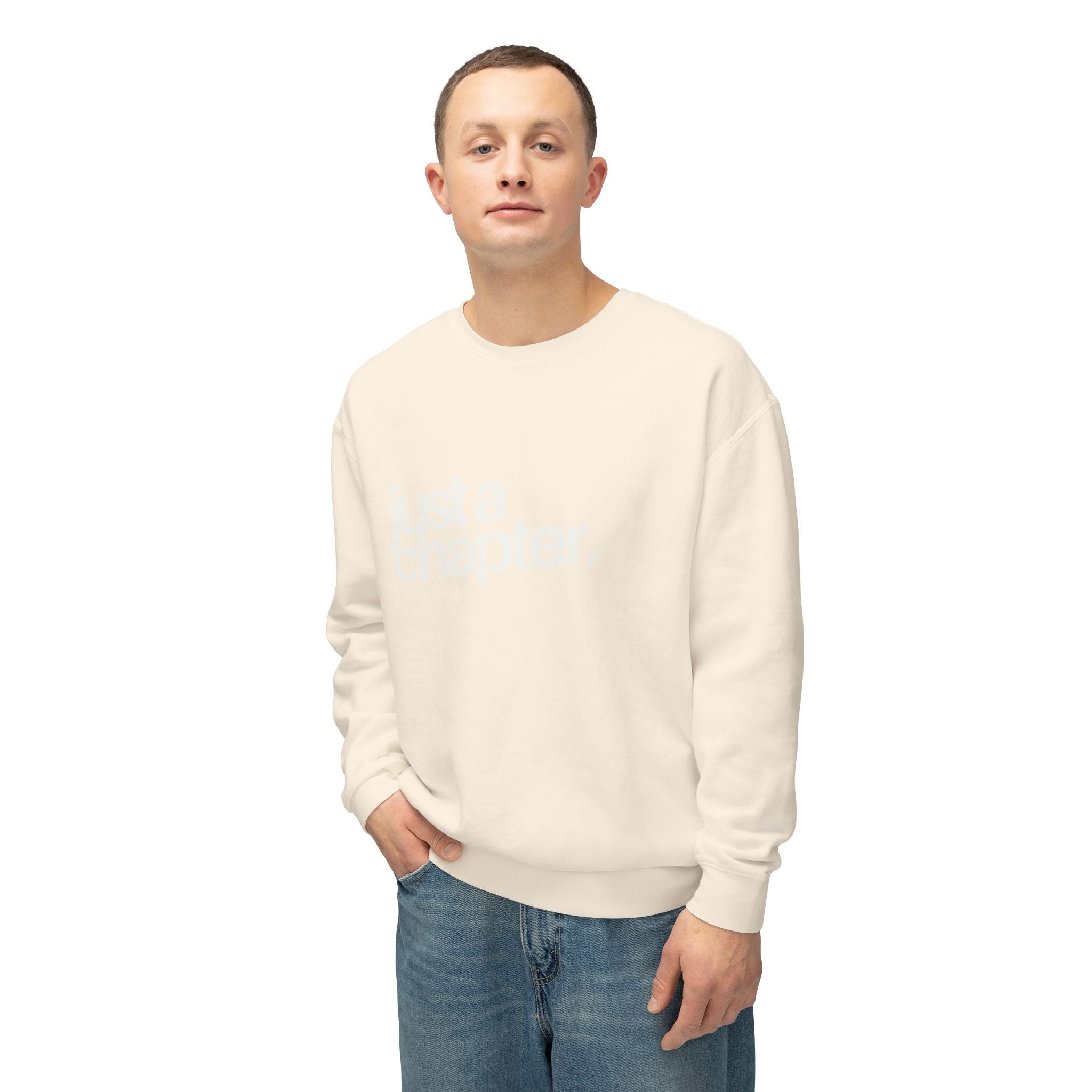Just a Chapter Crewneck Sweatshirt : Chemo Queens™ Collection