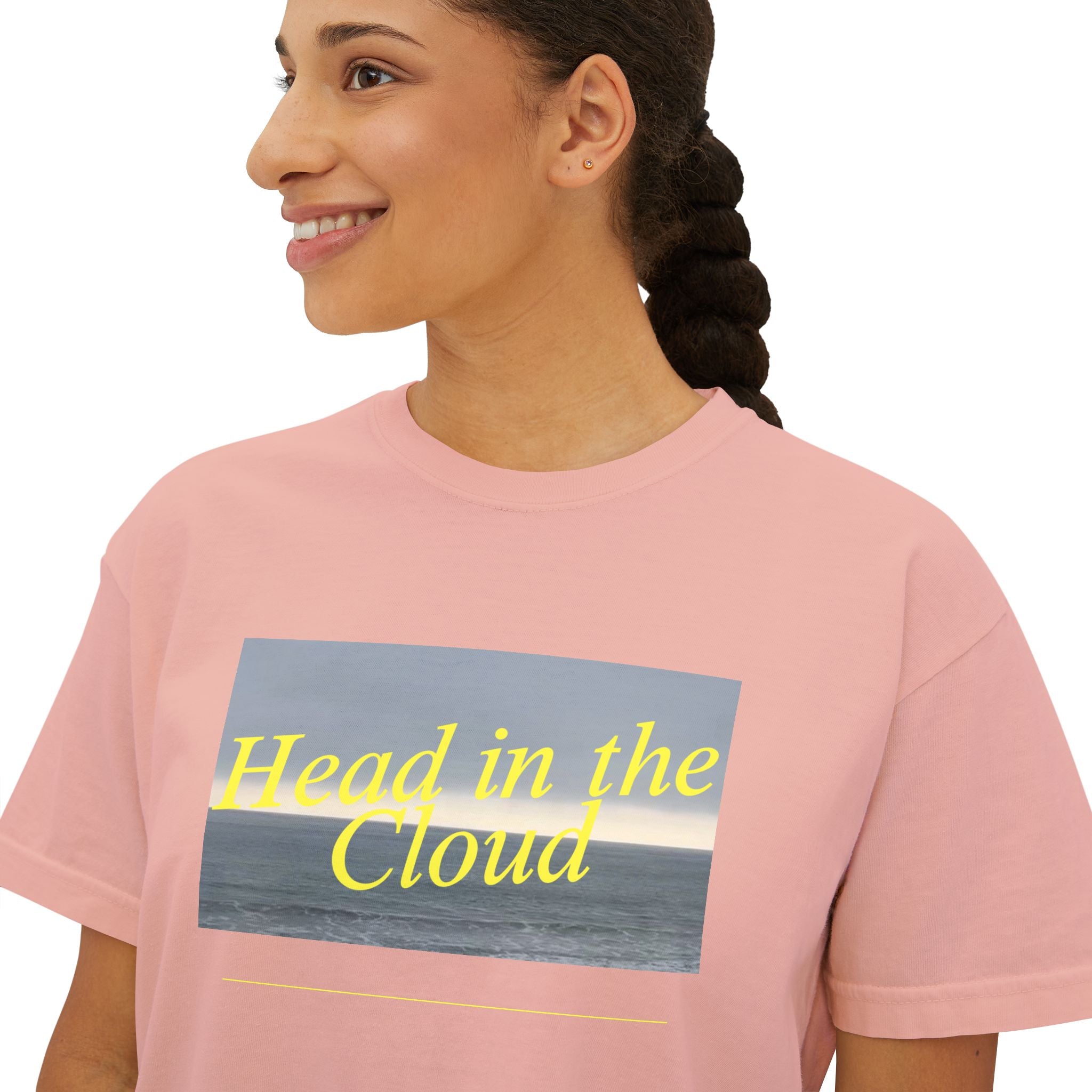 "Head in the Cloud" Crop Tee - Limited Edition by The Chemo Queens™