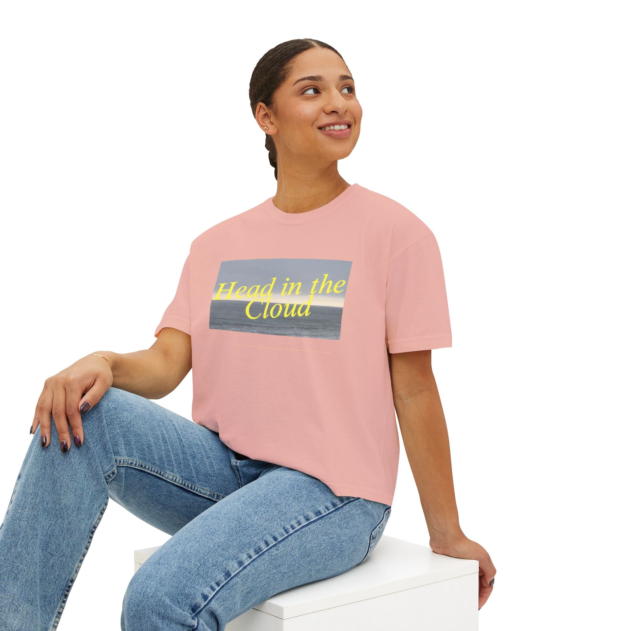 "Head in the Cloud" Crop Tee - Limited Edition by The Chemo Queens™