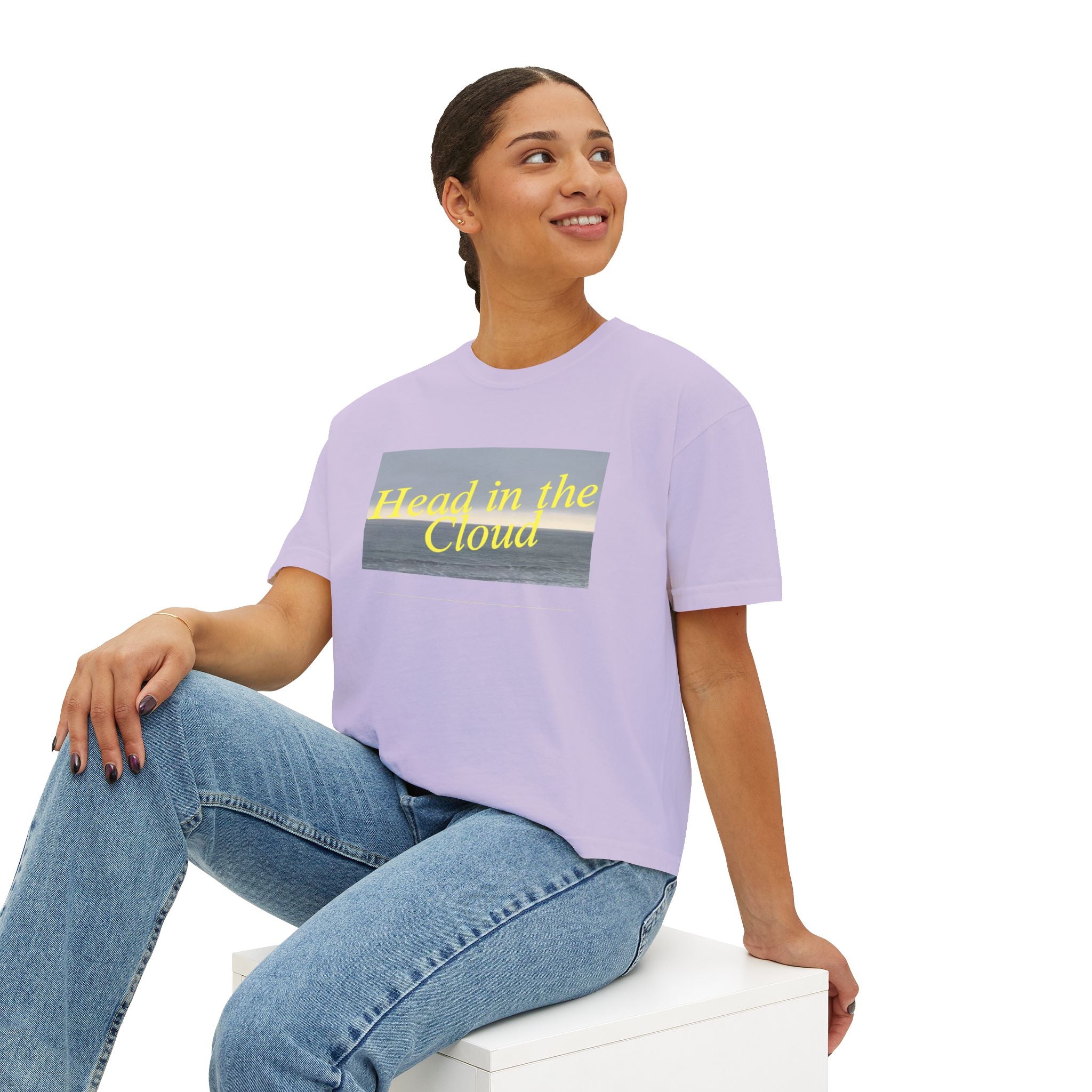 "Head in the Cloud" Crop Tee - Limited Edition by The Chemo Queens™