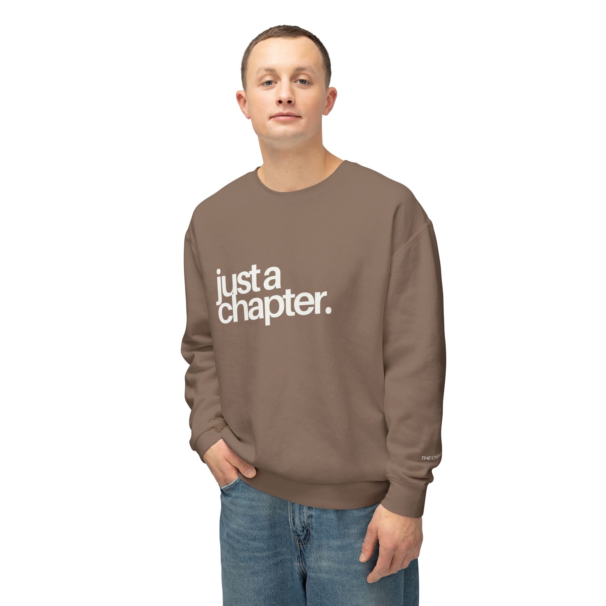 Just a Chapter Crewneck Sweatshirt : Chemo Queens™ Collection