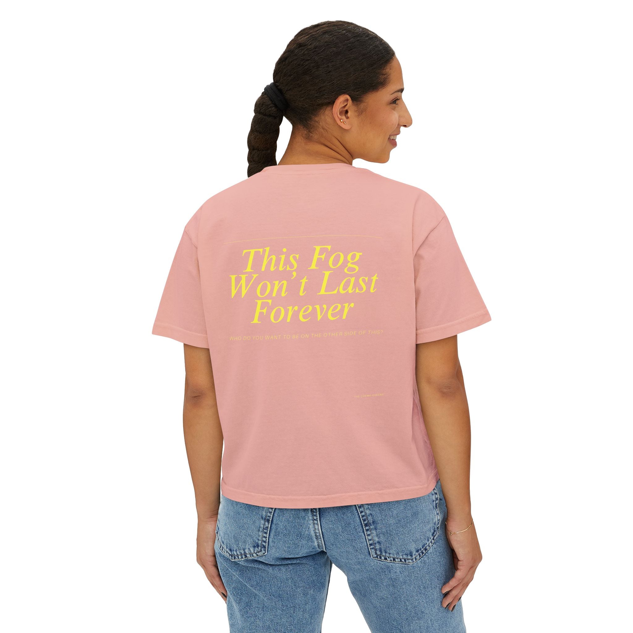 "Head in the Cloud" Crop Tee - Limited Edition by The Chemo Queens™