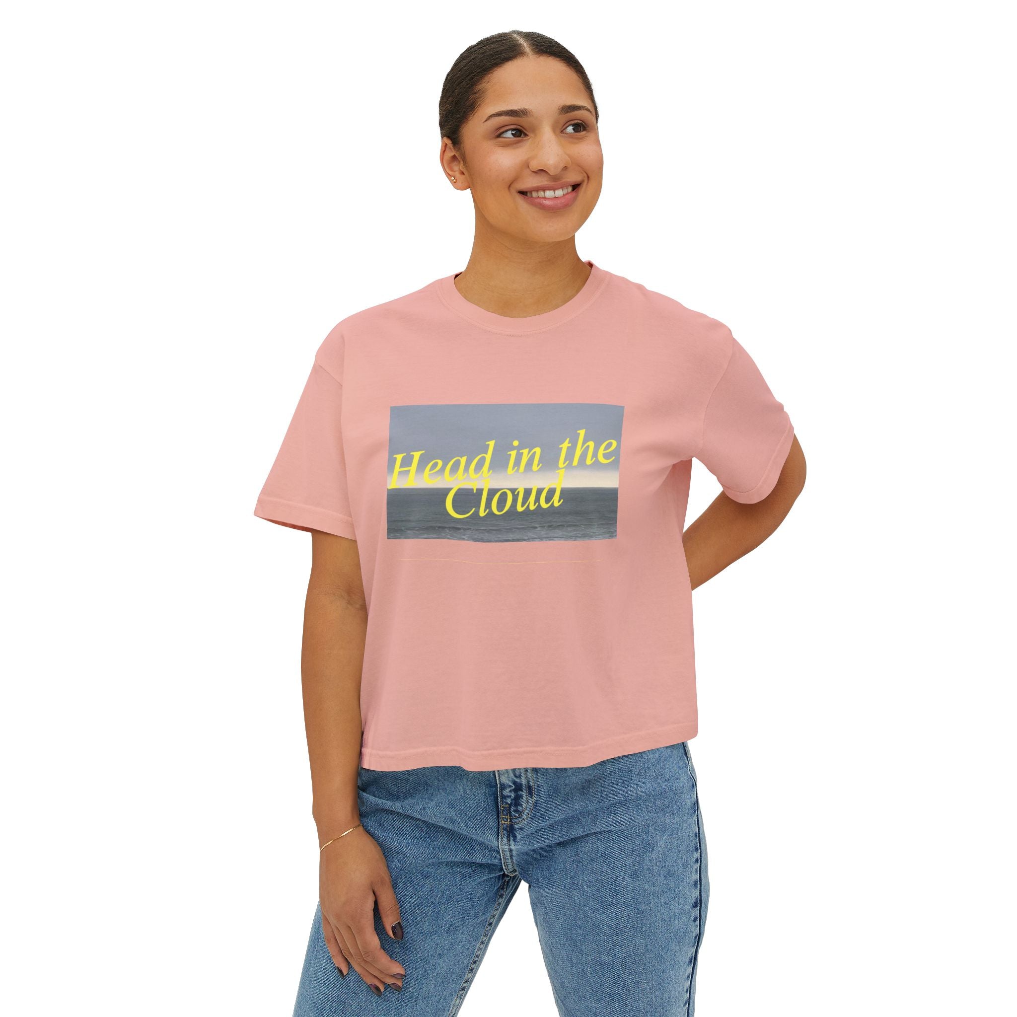 "Head in the Cloud" Crop Tee - Limited Edition by The Chemo Queens™