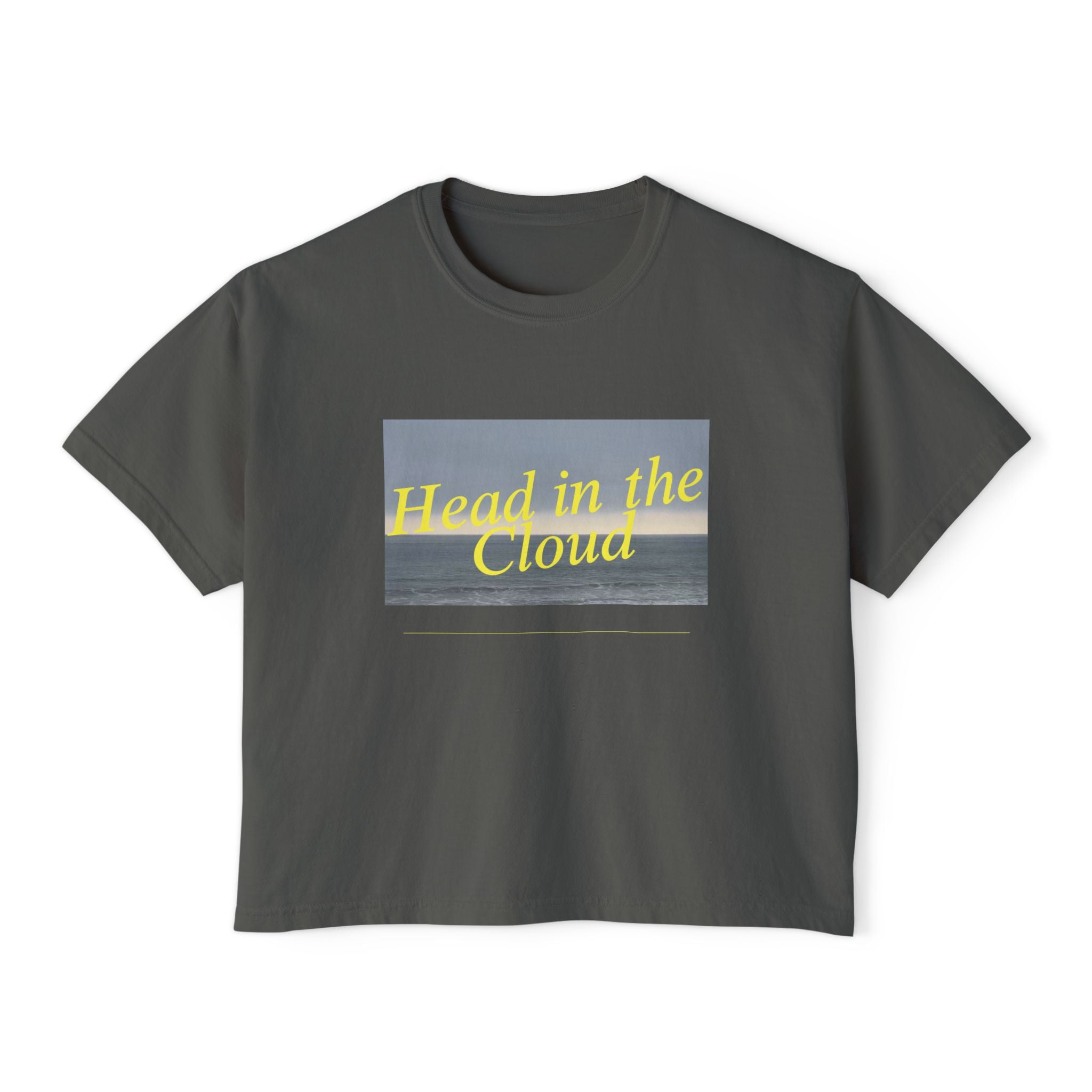 "Head in the Cloud" Crop Tee - Limited Edition by The Chemo Queens™