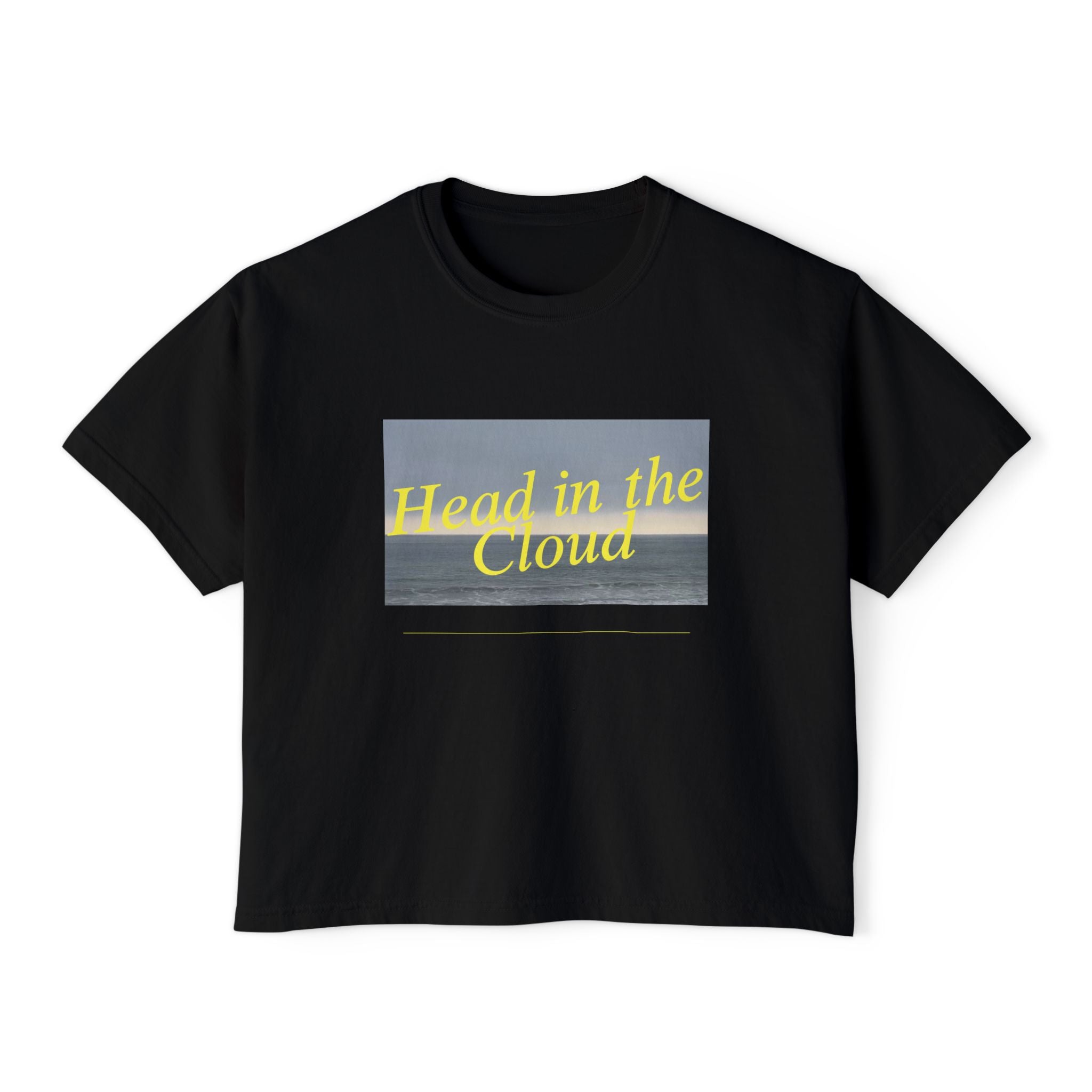 "Head in the Cloud" Crop Tee - Limited Edition by The Chemo Queens™
