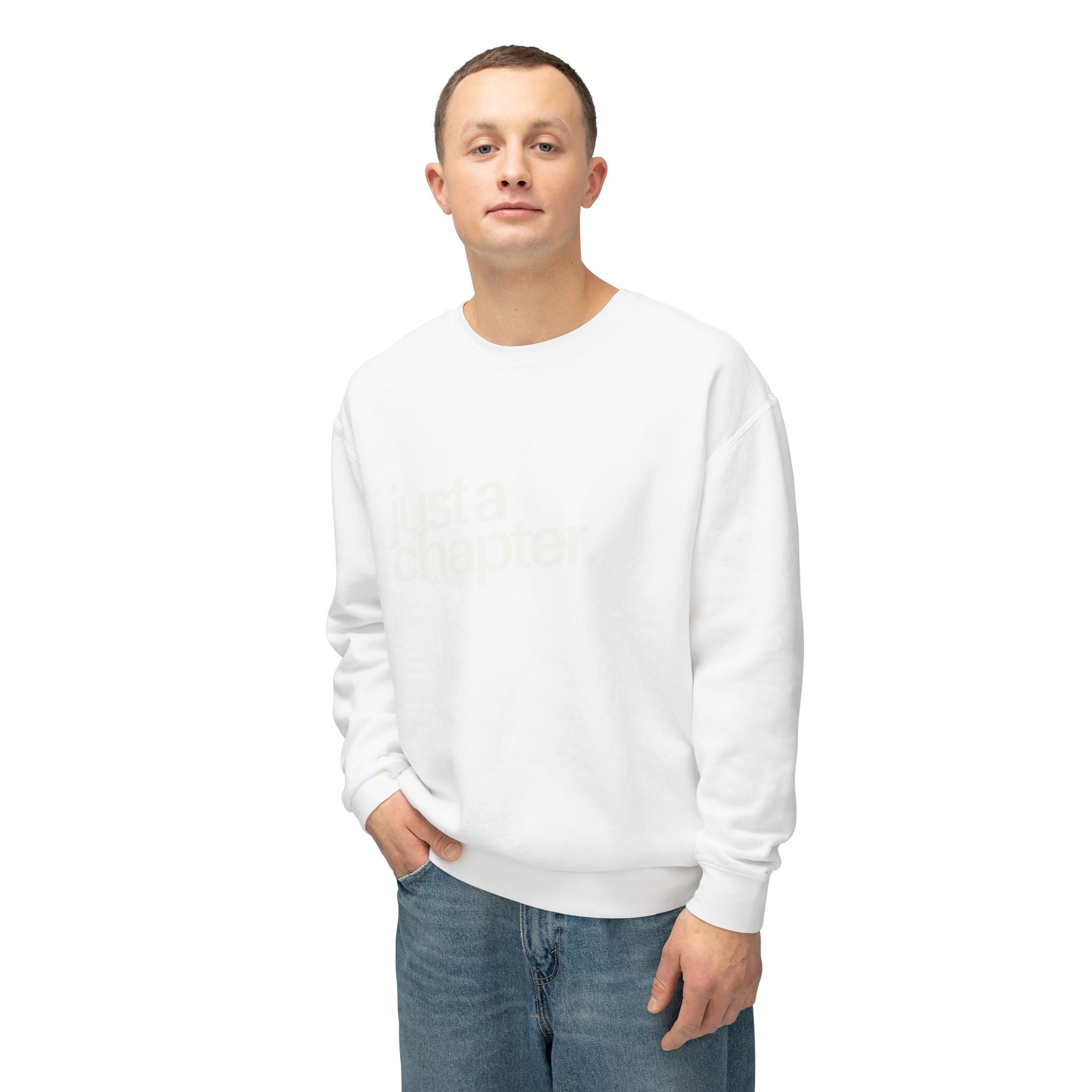 Just a Chapter Crewneck Sweatshirt : Chemo Queens™ Collection
