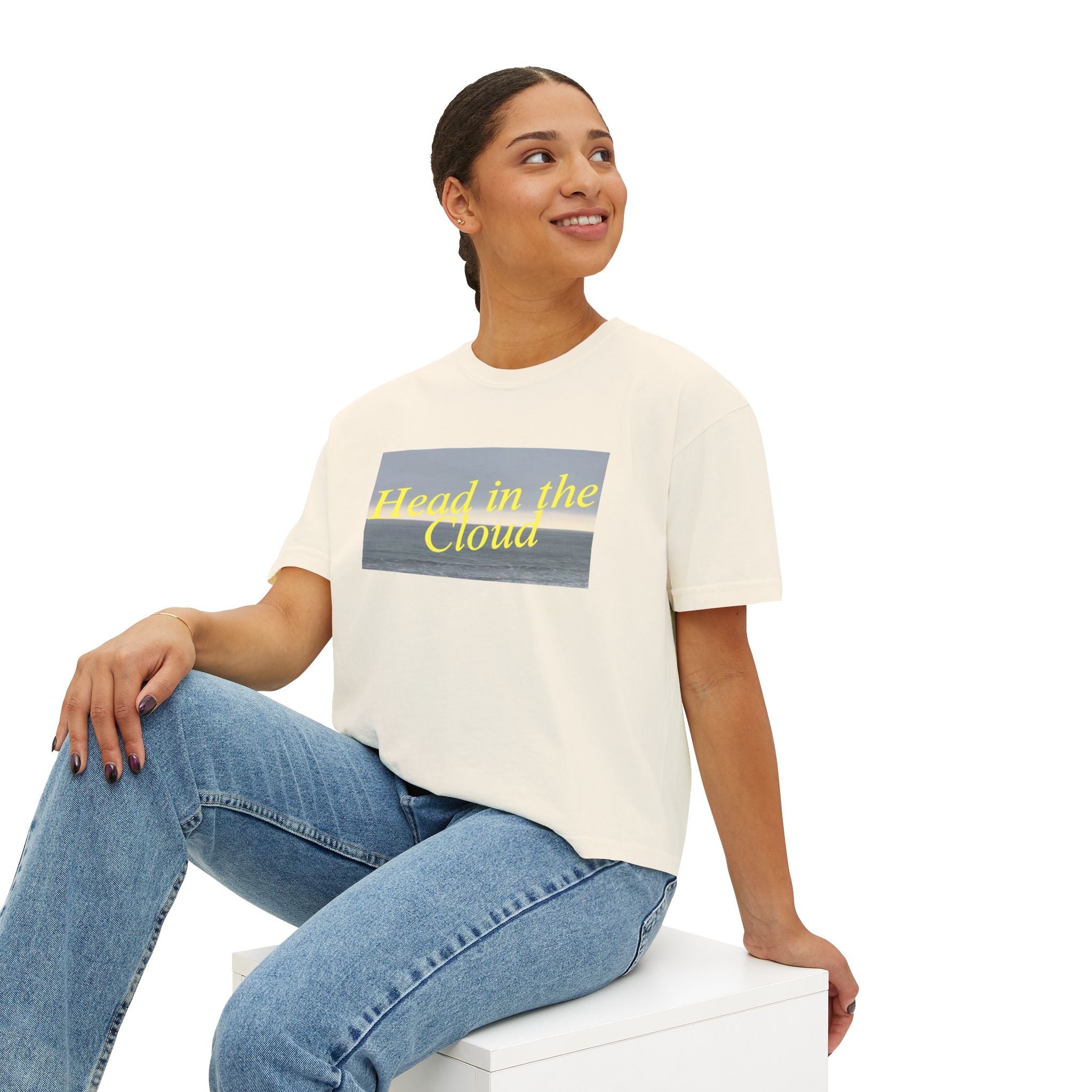 "Head in the Cloud" Crop Tee - Limited Edition by The Chemo Queens™