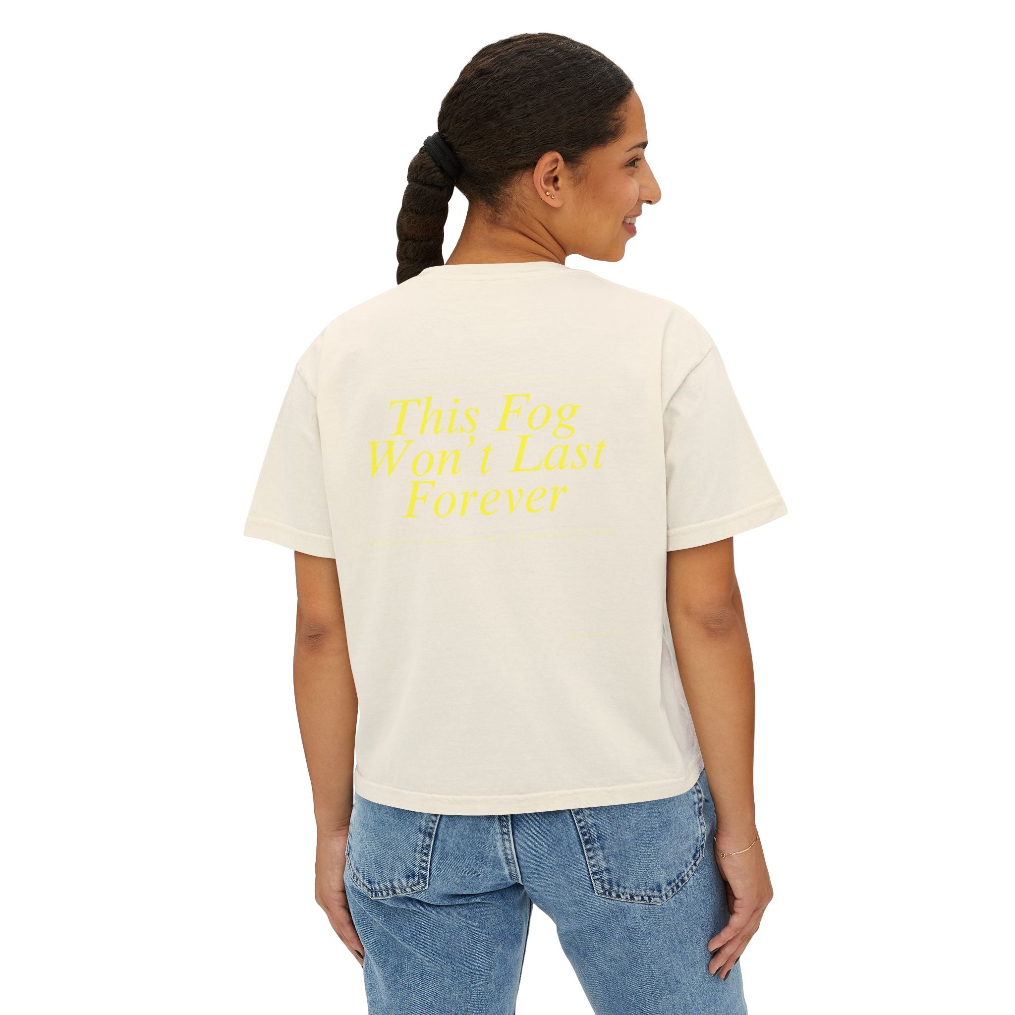 "Head in the Cloud" Crop Tee - Limited Edition by The Chemo Queens™