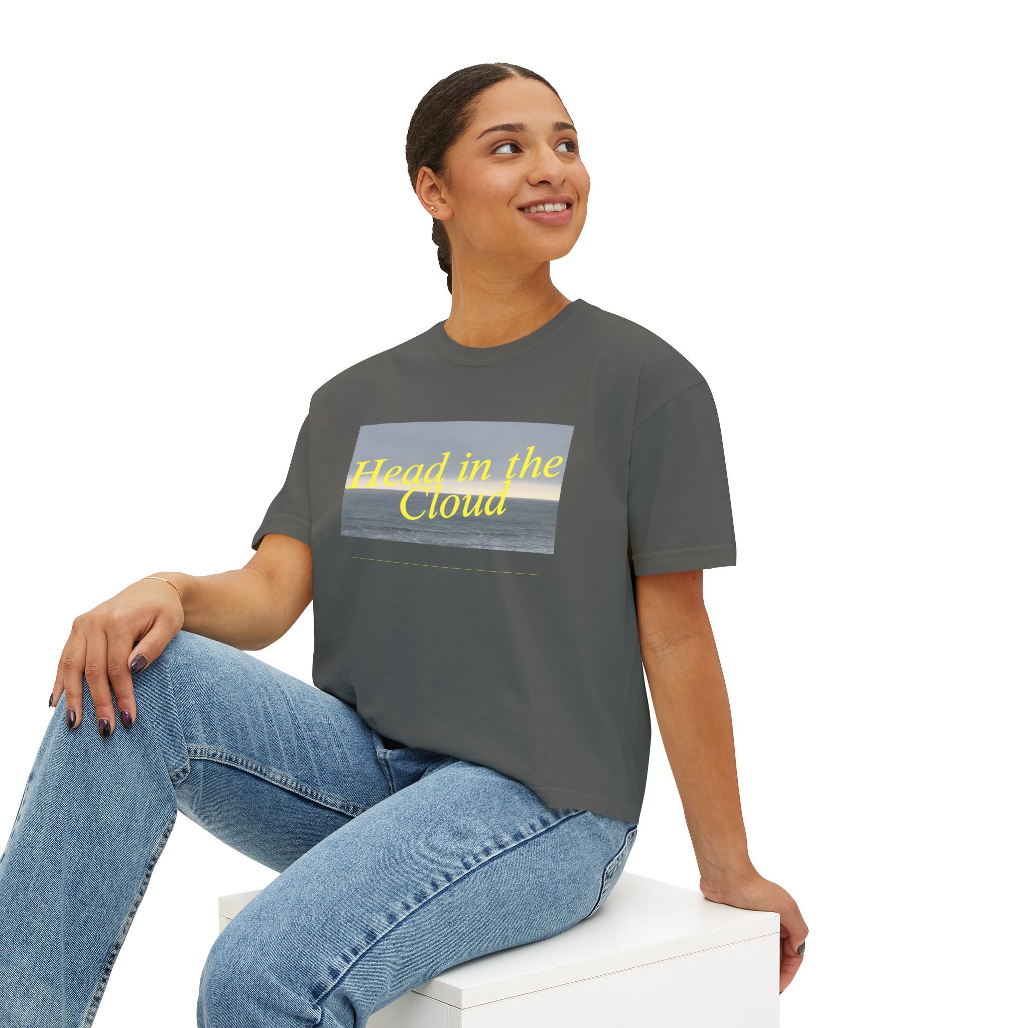 "Head in the Cloud" Crop Tee - Limited Edition by The Chemo Queens™