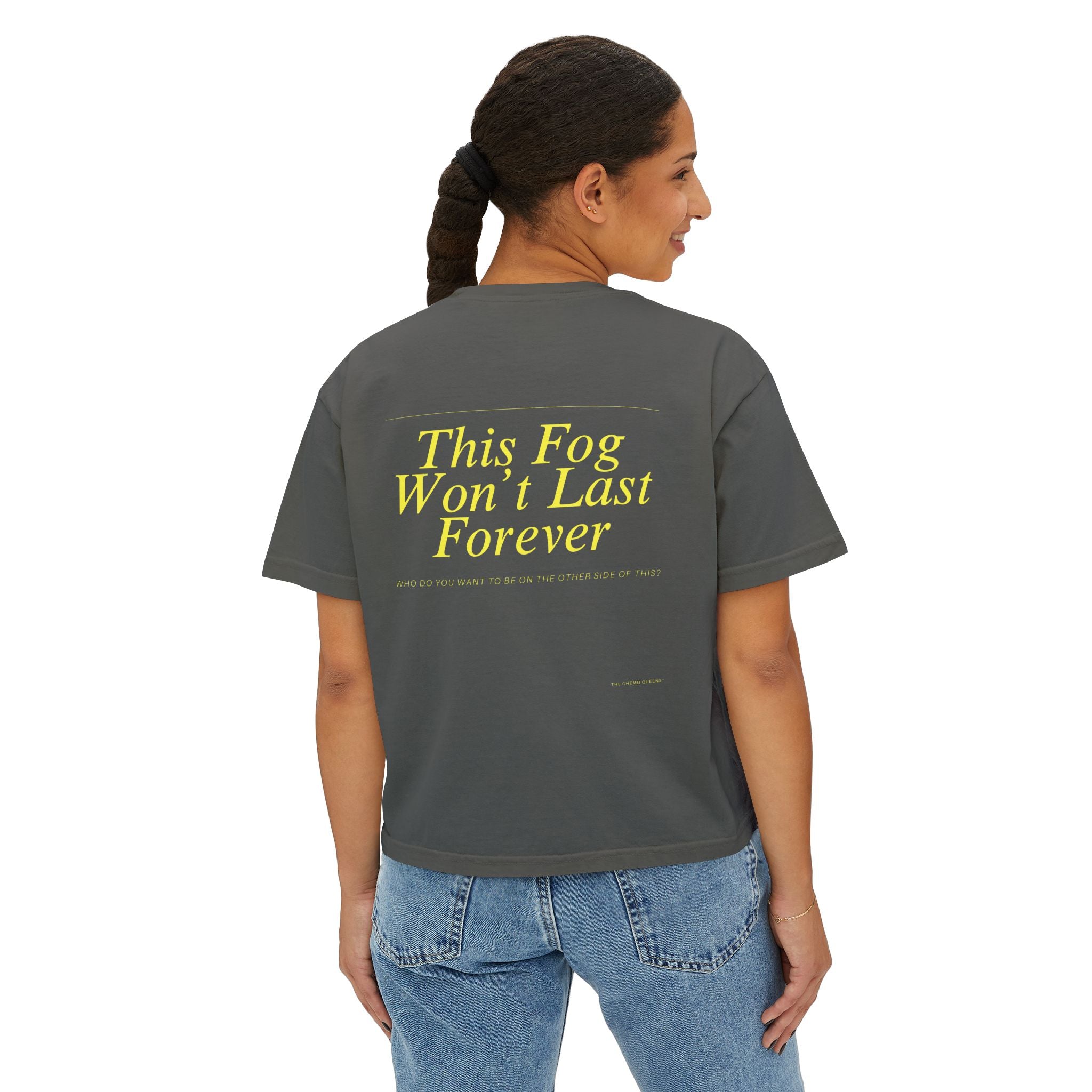 "Head in the Cloud" Crop Tee - Limited Edition by The Chemo Queens™