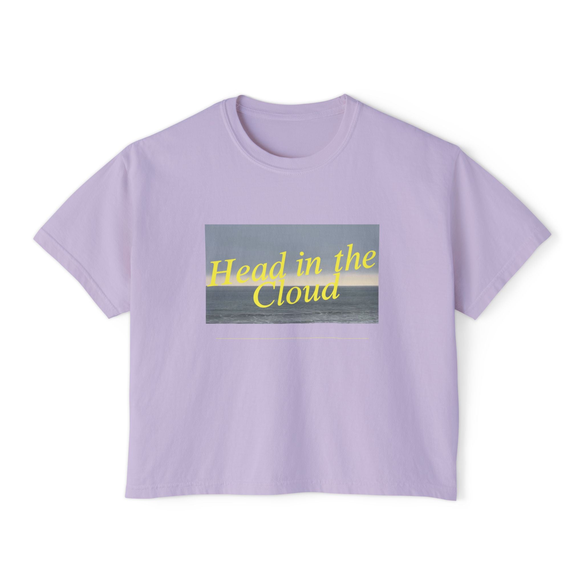 "Head in the Cloud" Crop Tee - Limited Edition by The Chemo Queens™