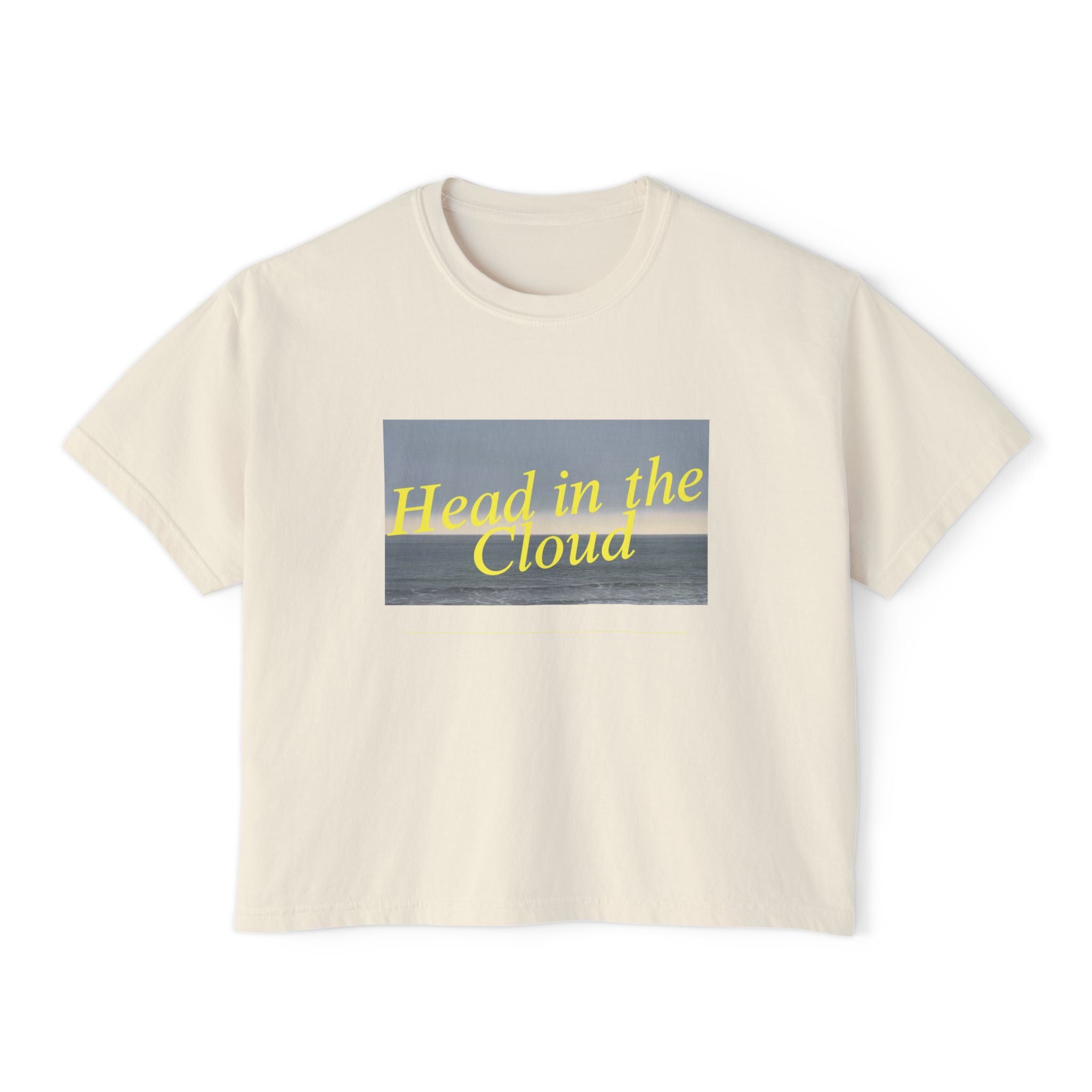 "Head in the Cloud" Crop Tee - Limited Edition by The Chemo Queens™
